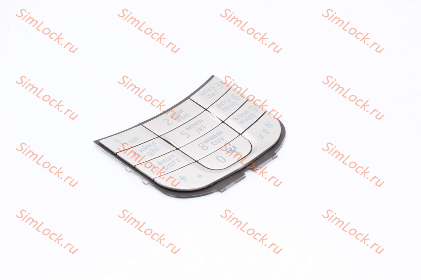 Nokia 2680 slide - нижняя клавиатура цвет SILVER , оригинал