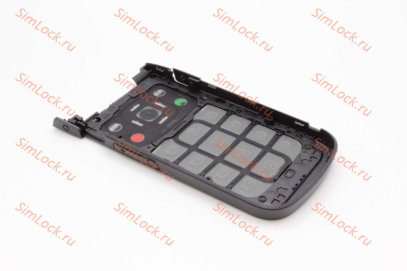 Nokia 2720 flip - внутренняя нижняя панель с клавиатурой, цвет BLACK, оригинал