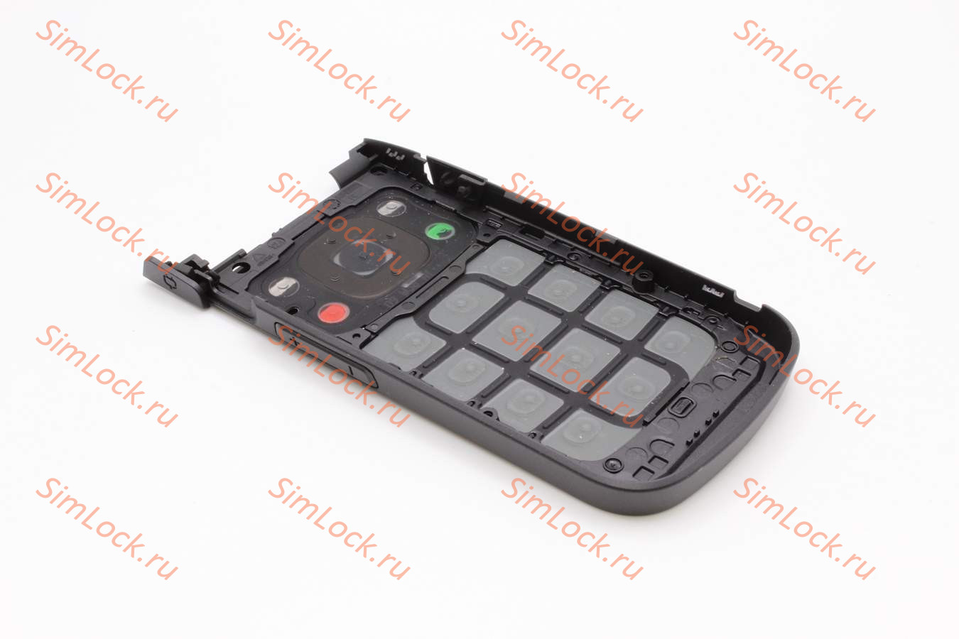 Nokia 2720 flip - внутренняя нижняя панель с клавиатурой, цвет DEEP RED, оригинал