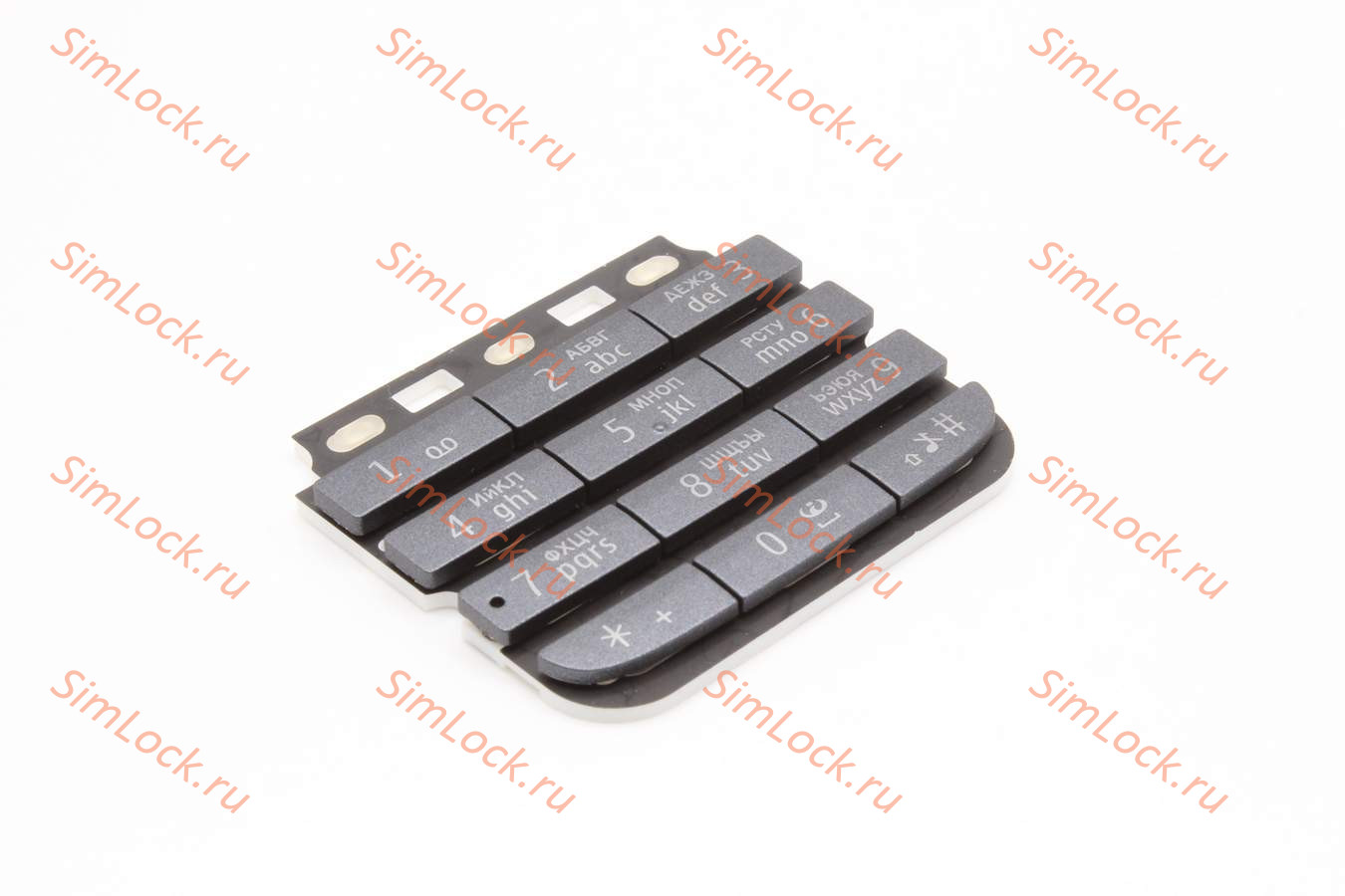 Nokia 300 Asha - клавиатура, GRAPHITE , оригинал