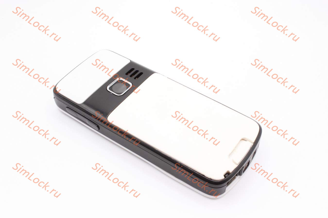 Nokia 3109c / 3110c - корпус, цвет черный, с белыми панелями и клавиатурой