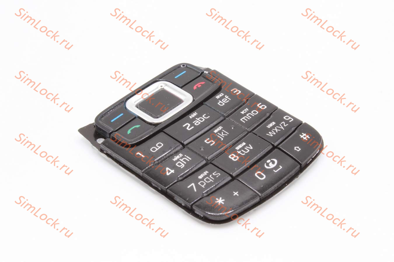 Nokia 3109c / 3110c - клавиатура, цвет черный, без подсветки