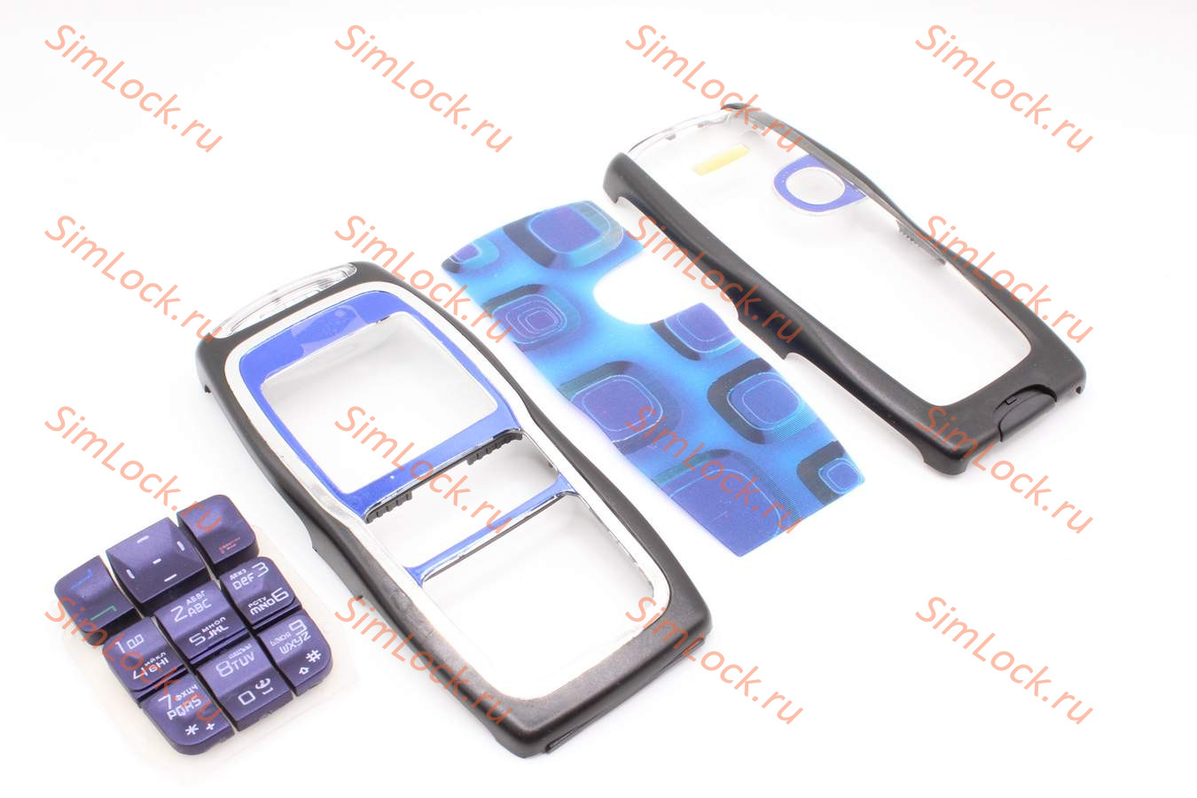 Nokia 3220 - панели, цвет черный