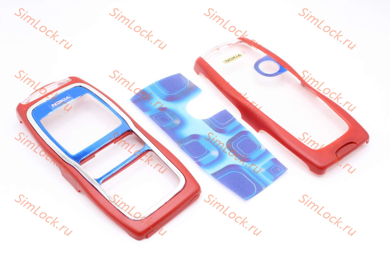Nokia 3220 - панели, цвет красный