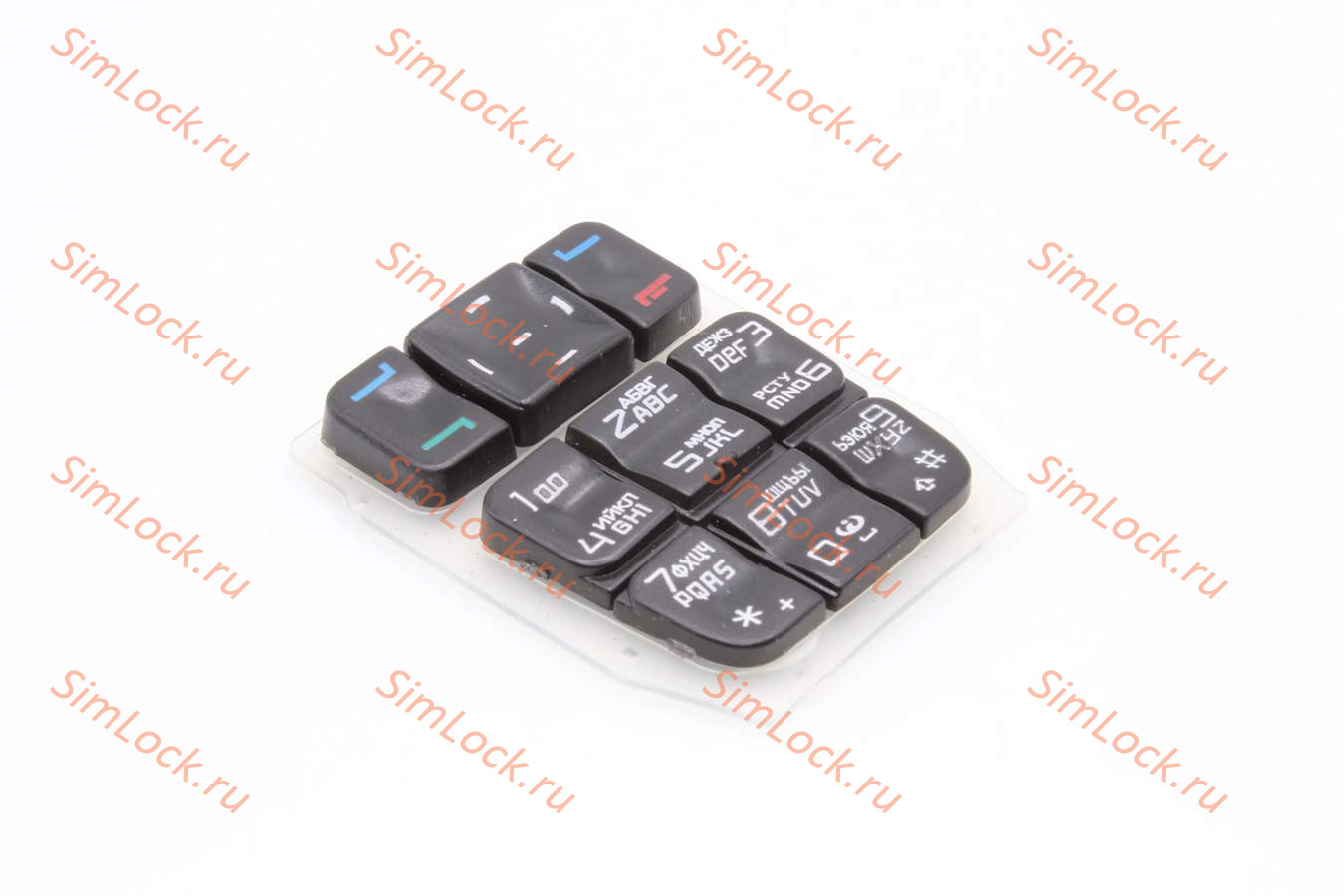 Nokia 3220 - клавиатура, цвет черный, без подсветки