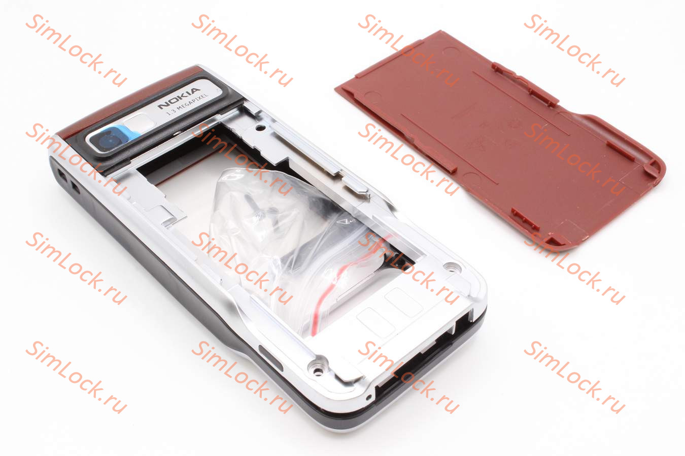 Nokia 3230 - корпус, цвет красный