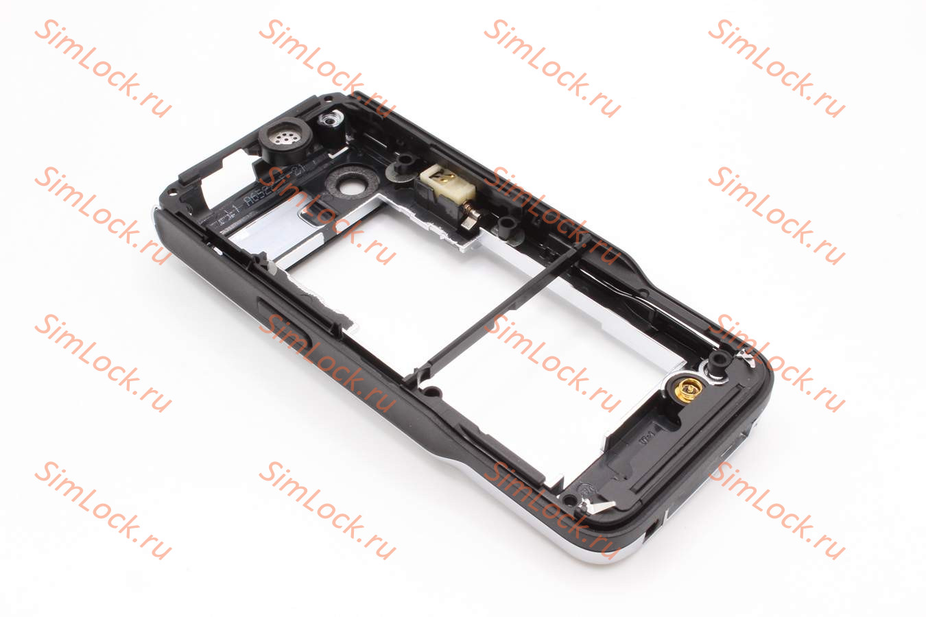 Nokia 3230 - средняя часть корпуса, с микрофоном и вибро, ориг