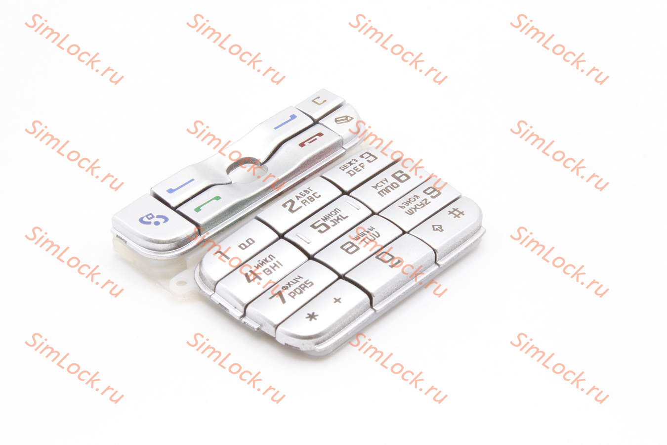 Nokia 3230 - клавиатура, цвет серый