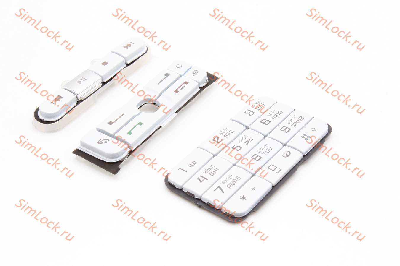 Nokia 3250 - клавиатура, цвет белый