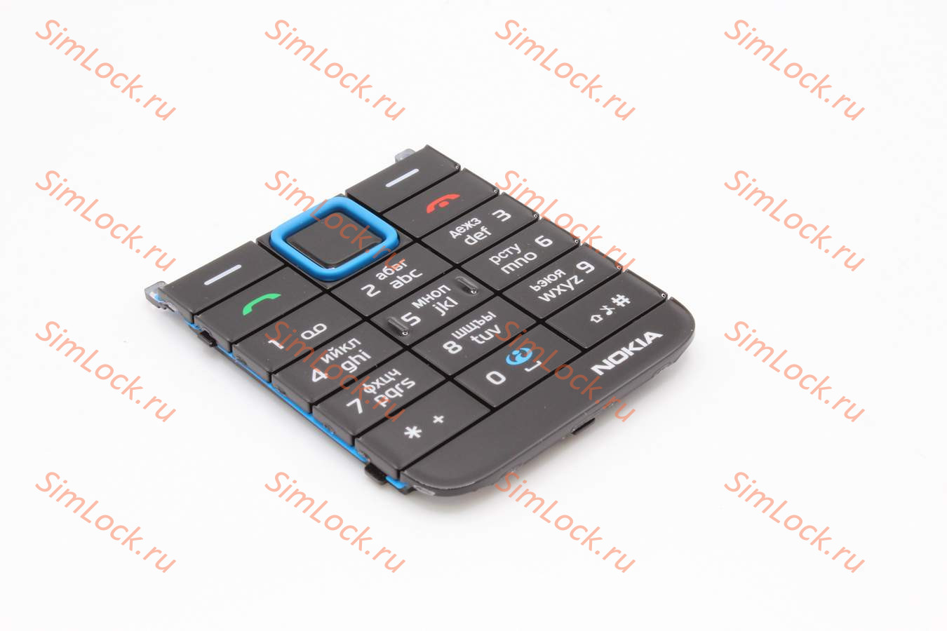 Nokia 3500 classic - клавиатура, цвет BLUE, оригинал