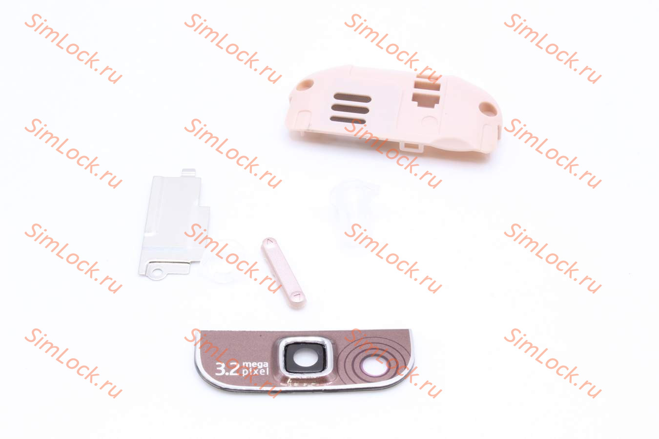 Nokia 3710 fold - корпус, цвет розовый