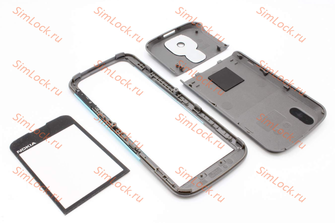 Nokia 5000 - панели, цвет черный+голубой