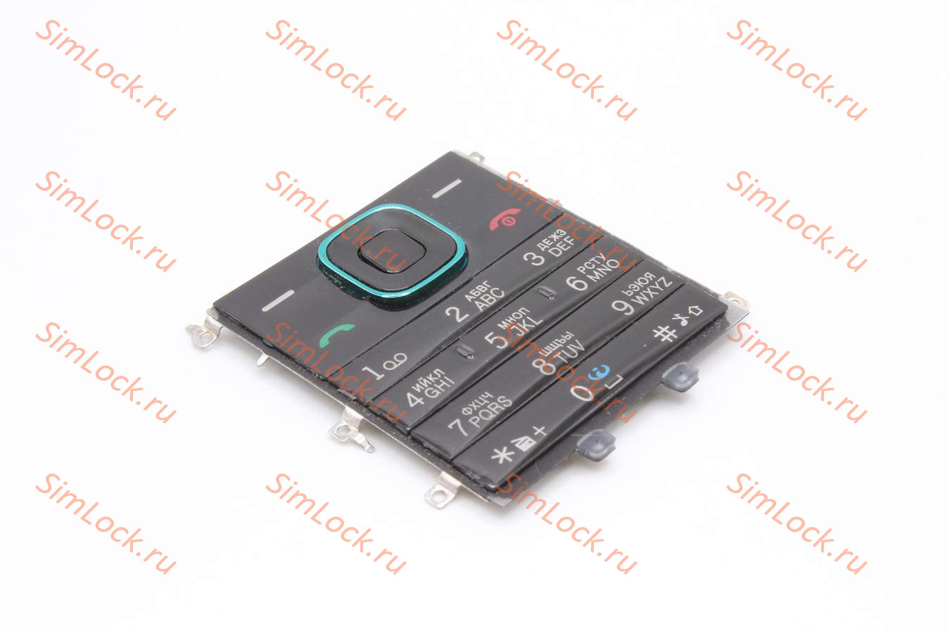 Nokia 5000 - клавиатура, цвет черный+зеленый