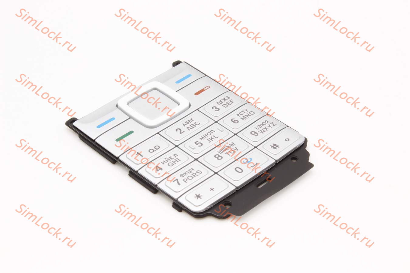 Nokia 5070 - клавиатура, цвет SILVER, оригинал