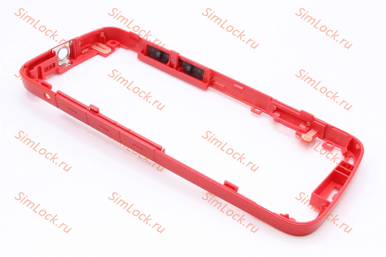 Nokia 5220 - окантовка средней части, цвет LIQUID RED, оригинал