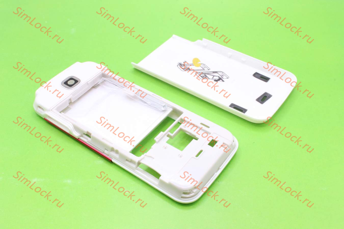 Nokia 5310 - корпус, цвет белый+красный