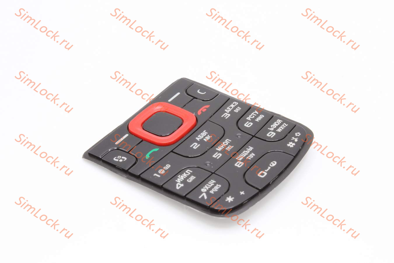 Nokia 5320 - клавиатура, цвет черный+красный