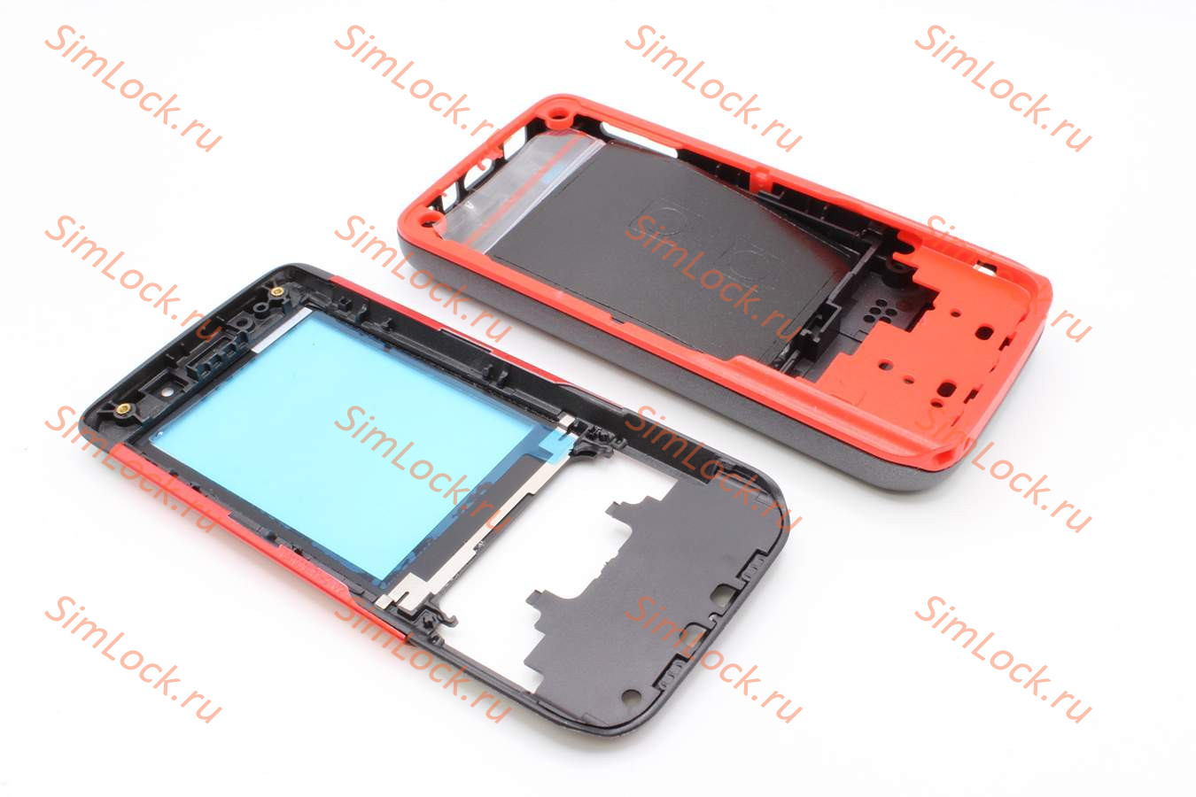 Nokia 5610 - корпус, цвет черный+красный