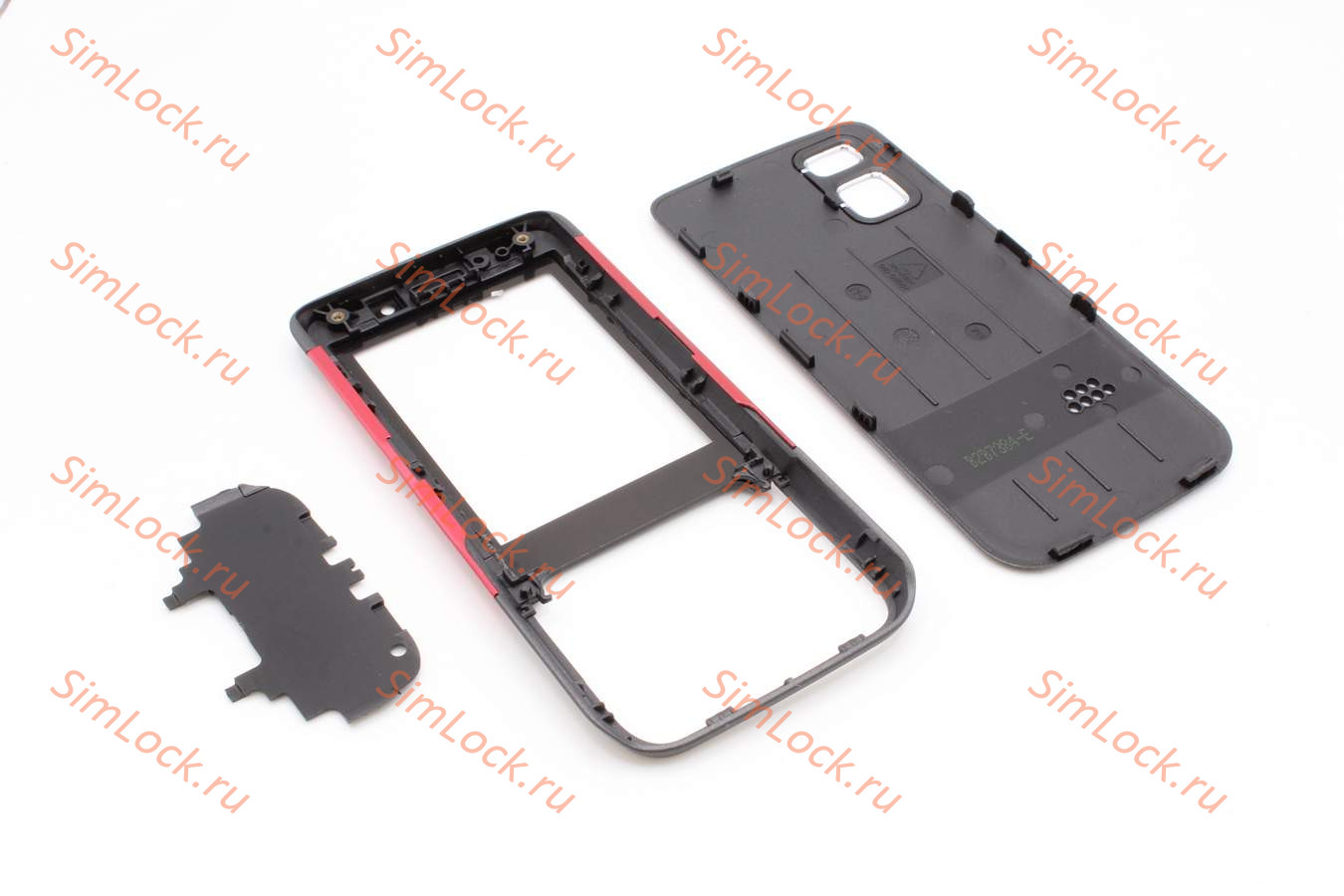 Nokia 5610 - панели, цвет черный+красный