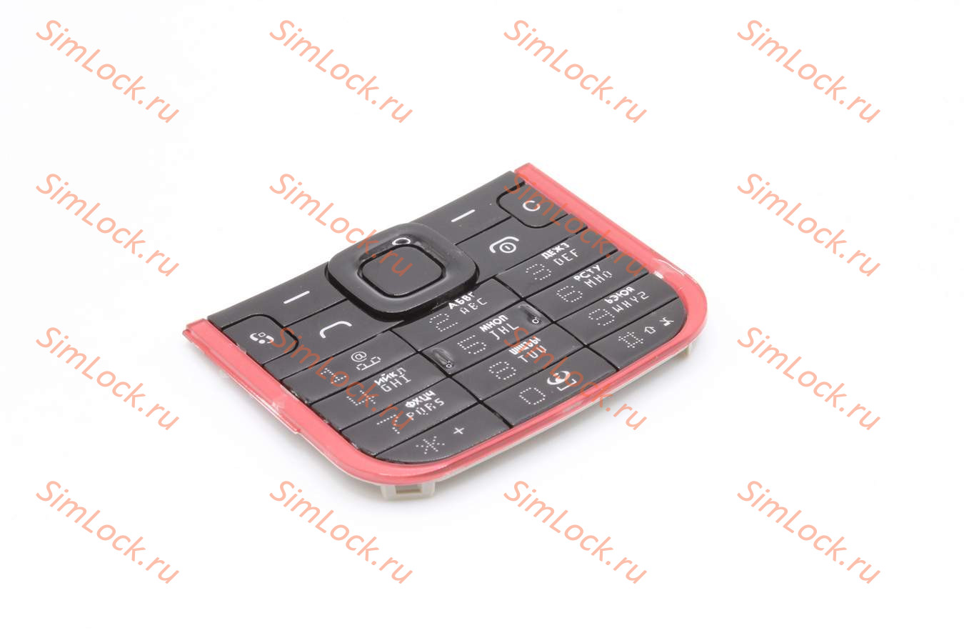 Nokia 5730 - клавиатура внешняя, цвет черный+красный
