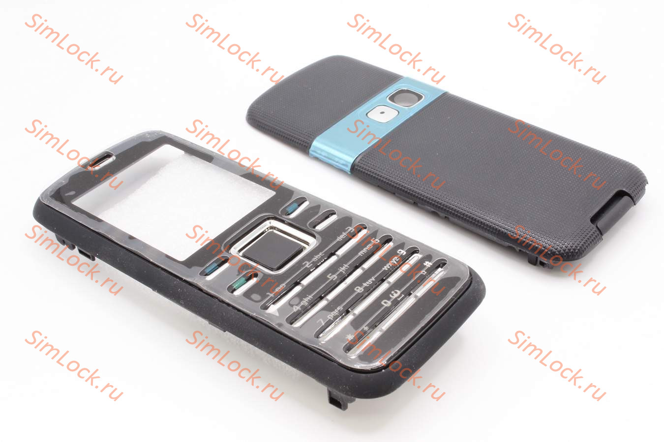 Nokia 6080 - панели, цвет черный