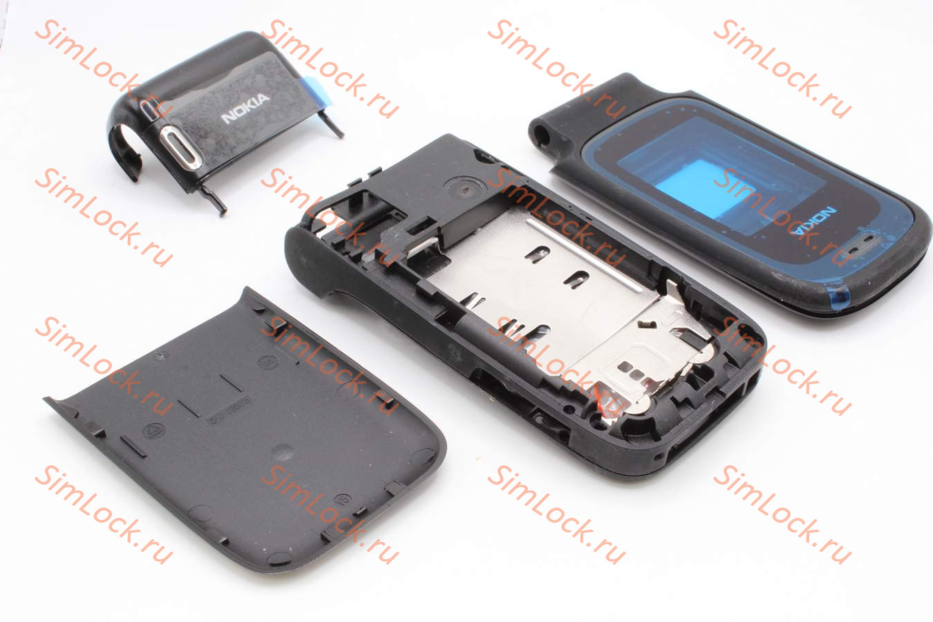 Nokia 6085 -корпус, цвет черный