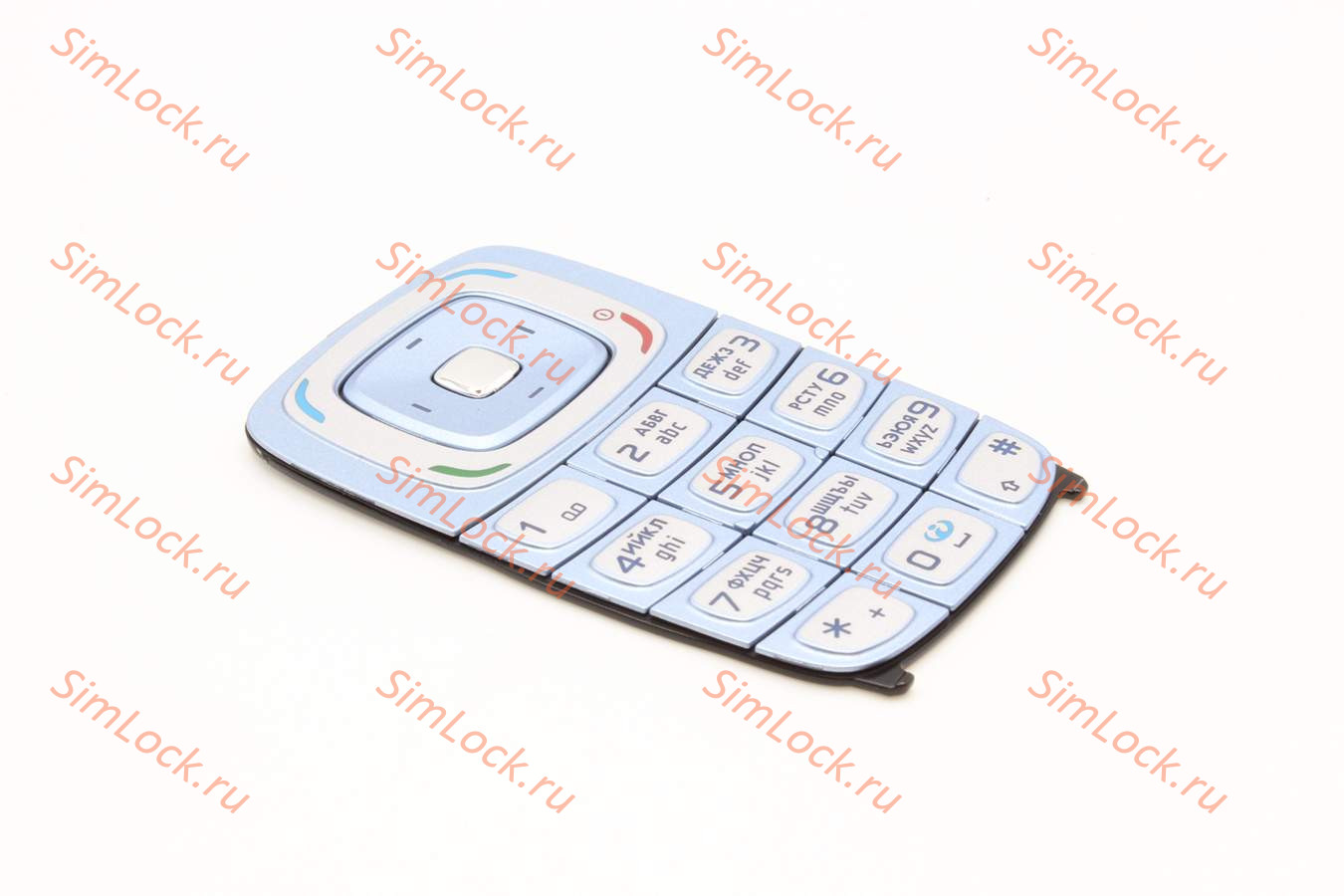 Nokia 6103 - клавиатура цифр, цвет BLUE, оригинал
