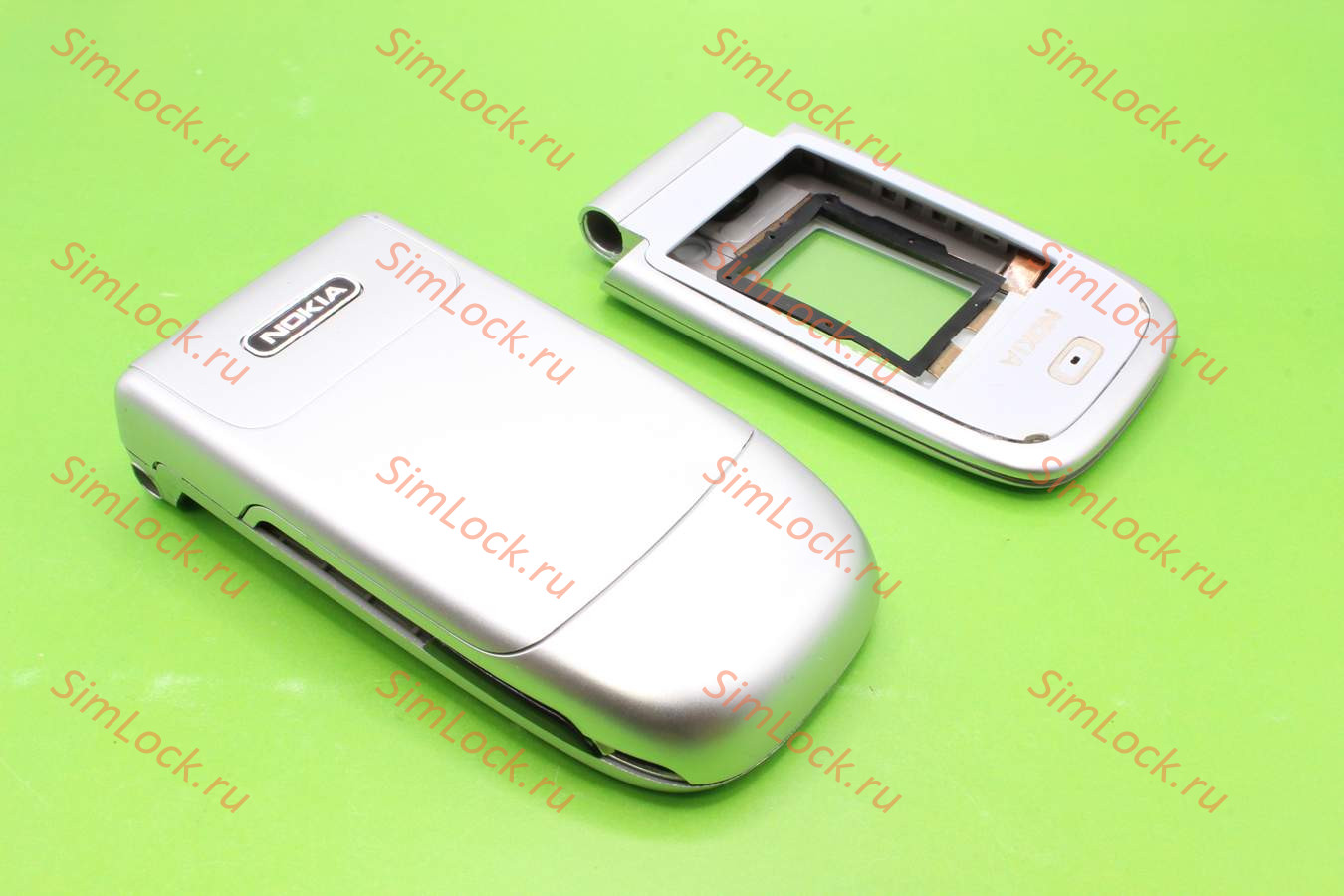 Nokia 6131 - корпус, цвет серебристый