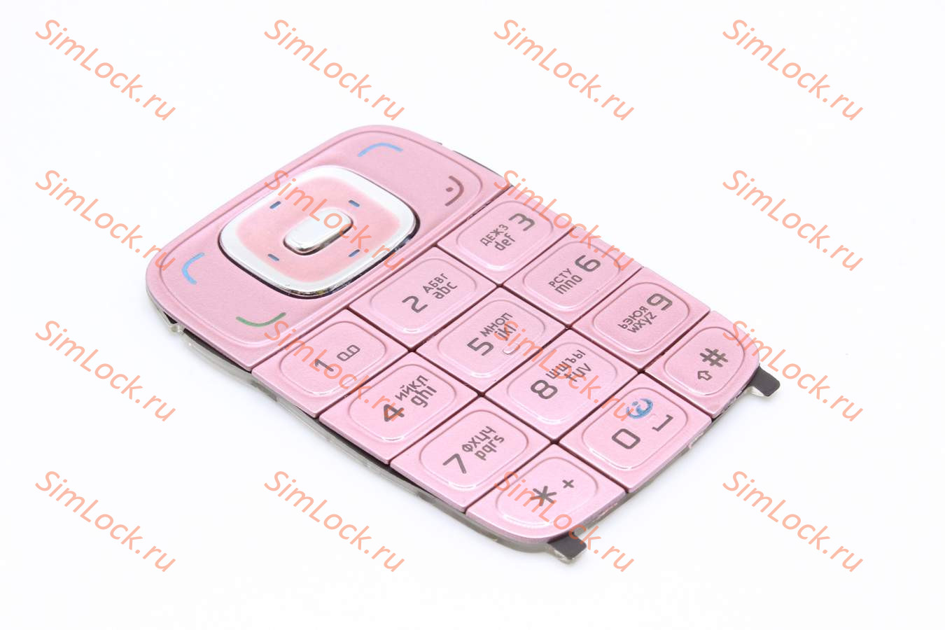 Nokia 6131 - клавиатура, цвет розовый