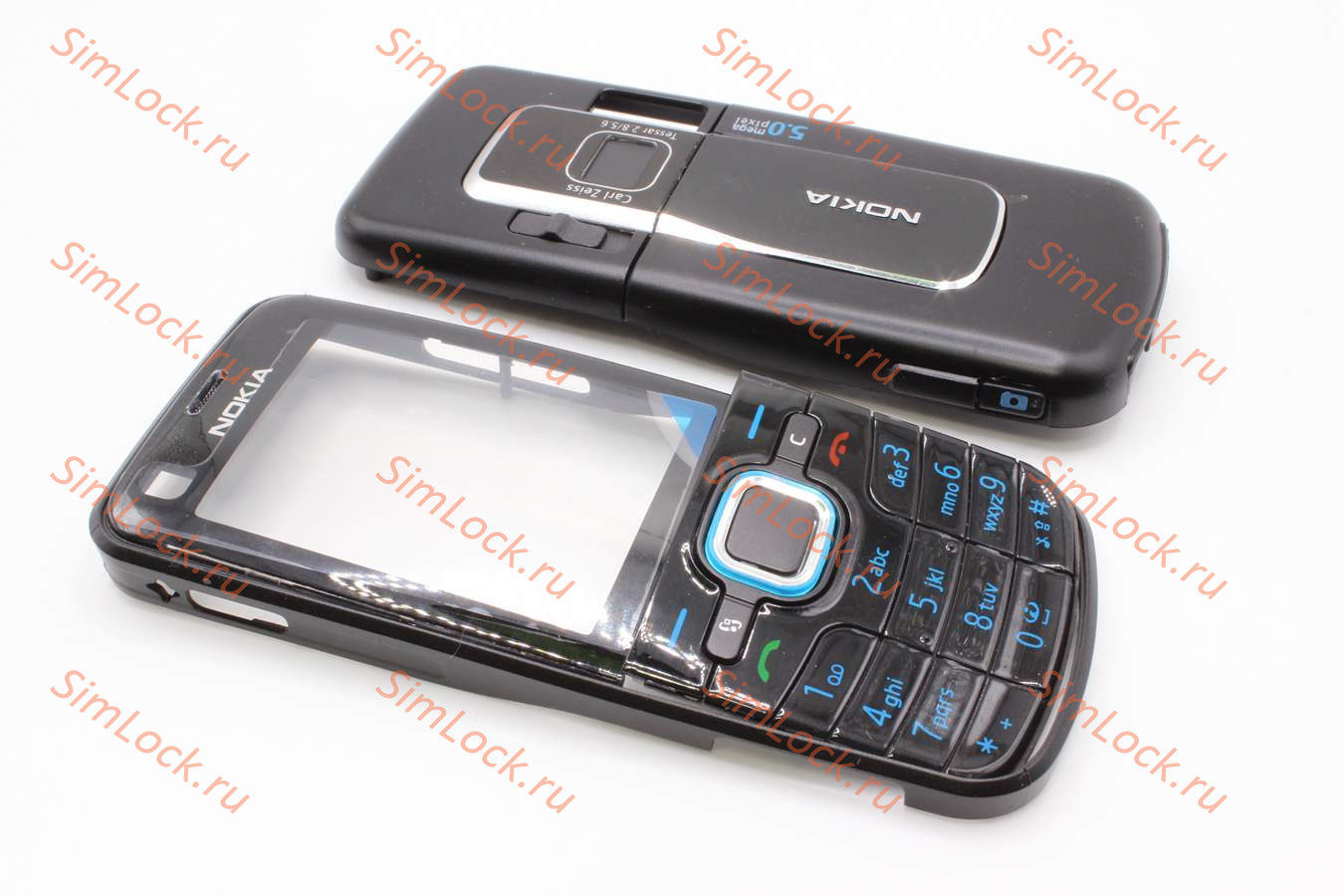 Nokia 6220 classic - корпус, цвет черный купить по цене 450 р. в Челябинске  - интернет магазин SimLock.ru