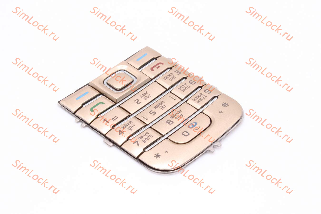 Nokia 6233 - клавиатура, цвет светло-коричневый