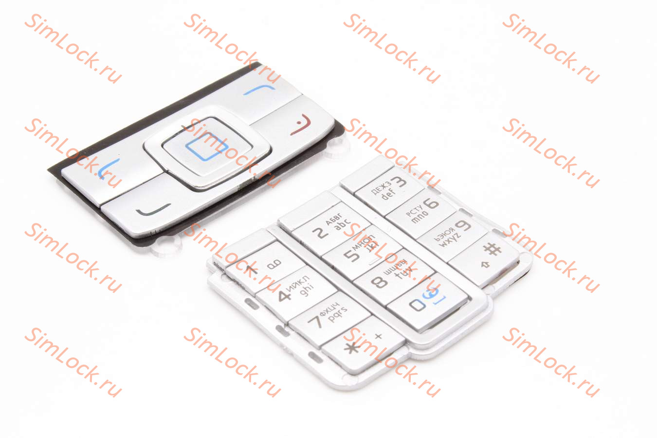 Nokia 6280 - клавиатура, цвет серый