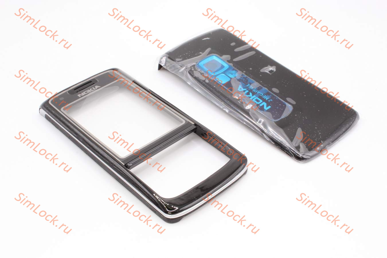 Nokia 6288 - панели, цвет черный