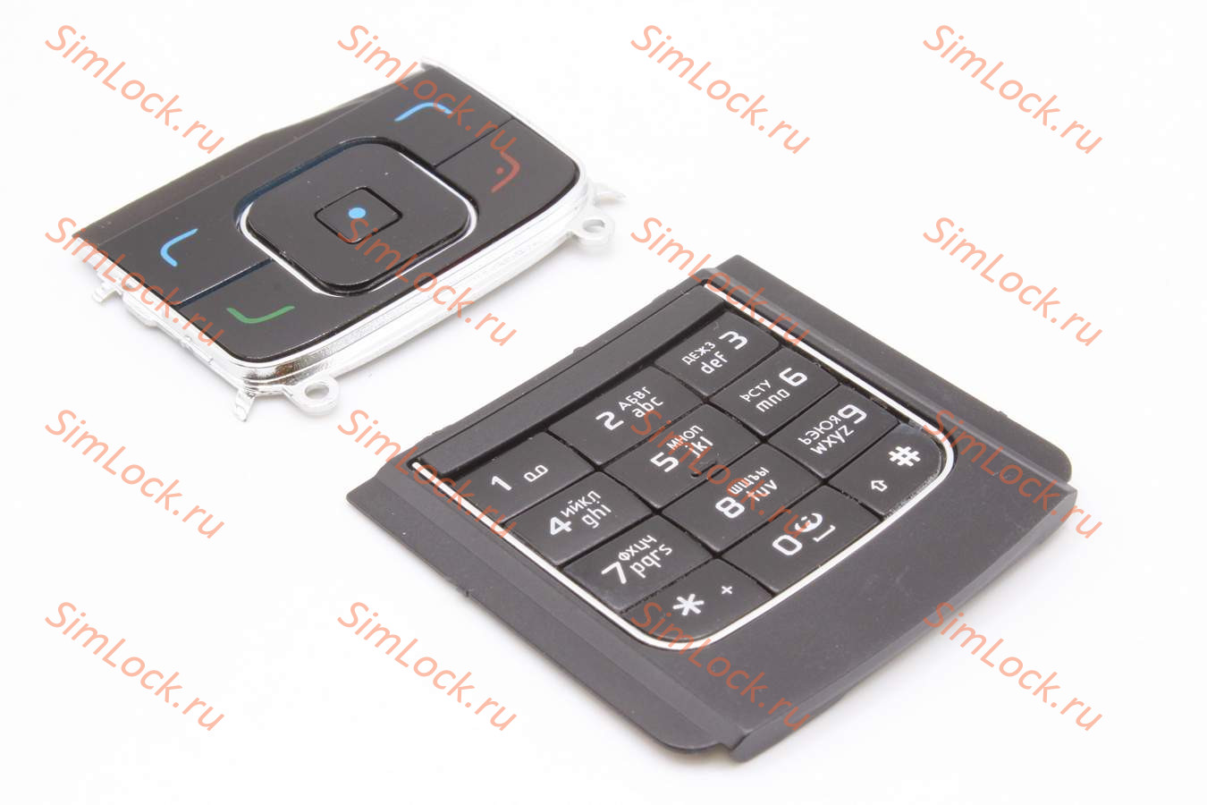 Nokia 6288 - клавиатура, цвет черный