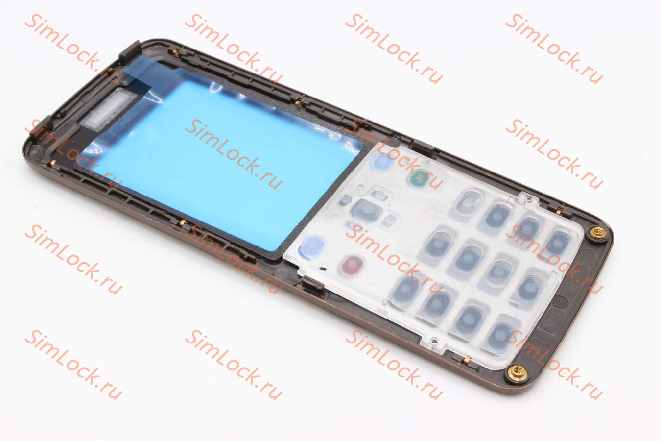 Nokia 6300 - корпус, цвет шоколад, лицевая панель с экранировкой