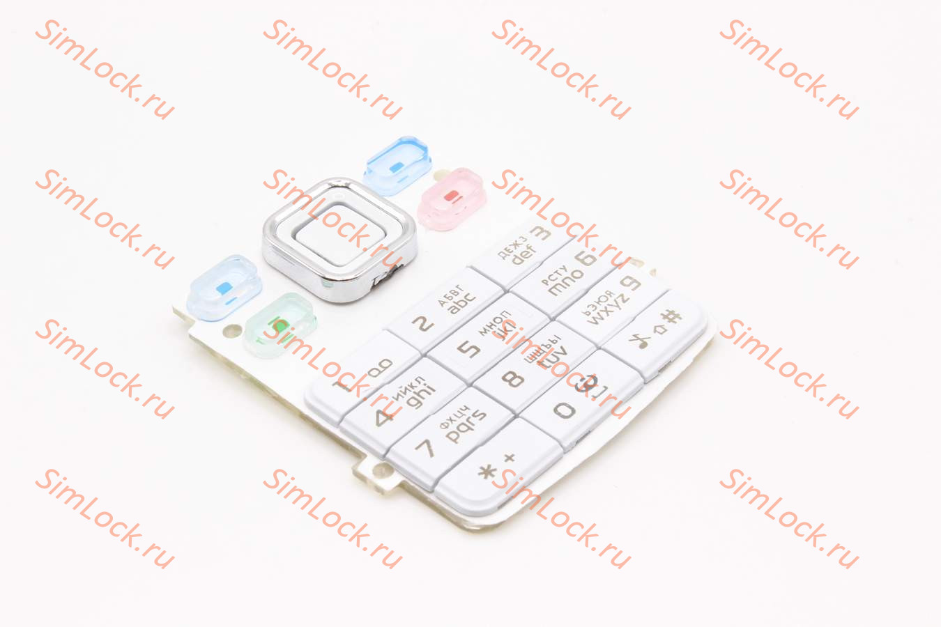 Nokia 6300 - клавиатура, цвет белый