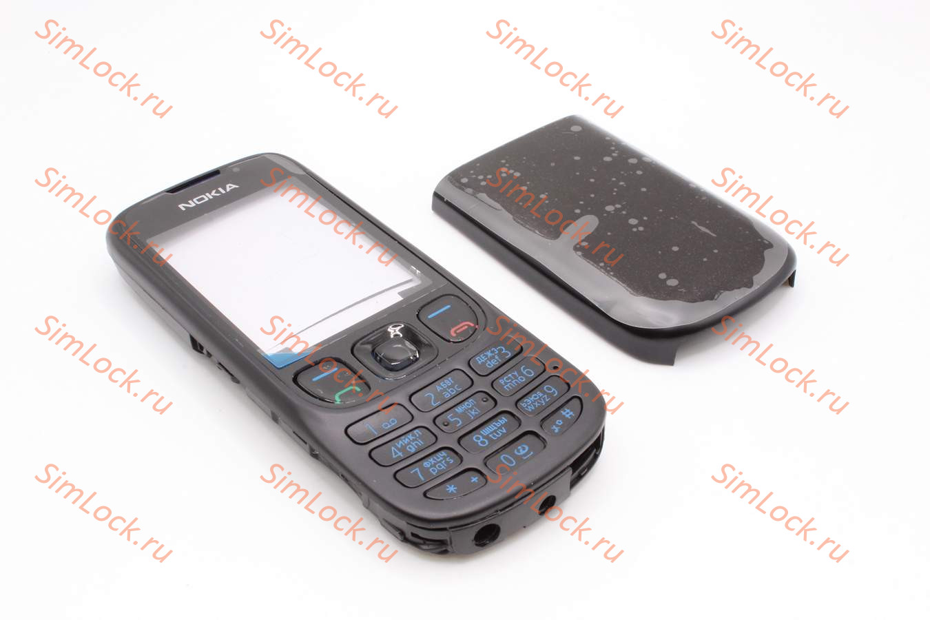 Nokia 6303 - корпус, цвет черный купить в Челябинске - интернет магазин  SimLock.ru