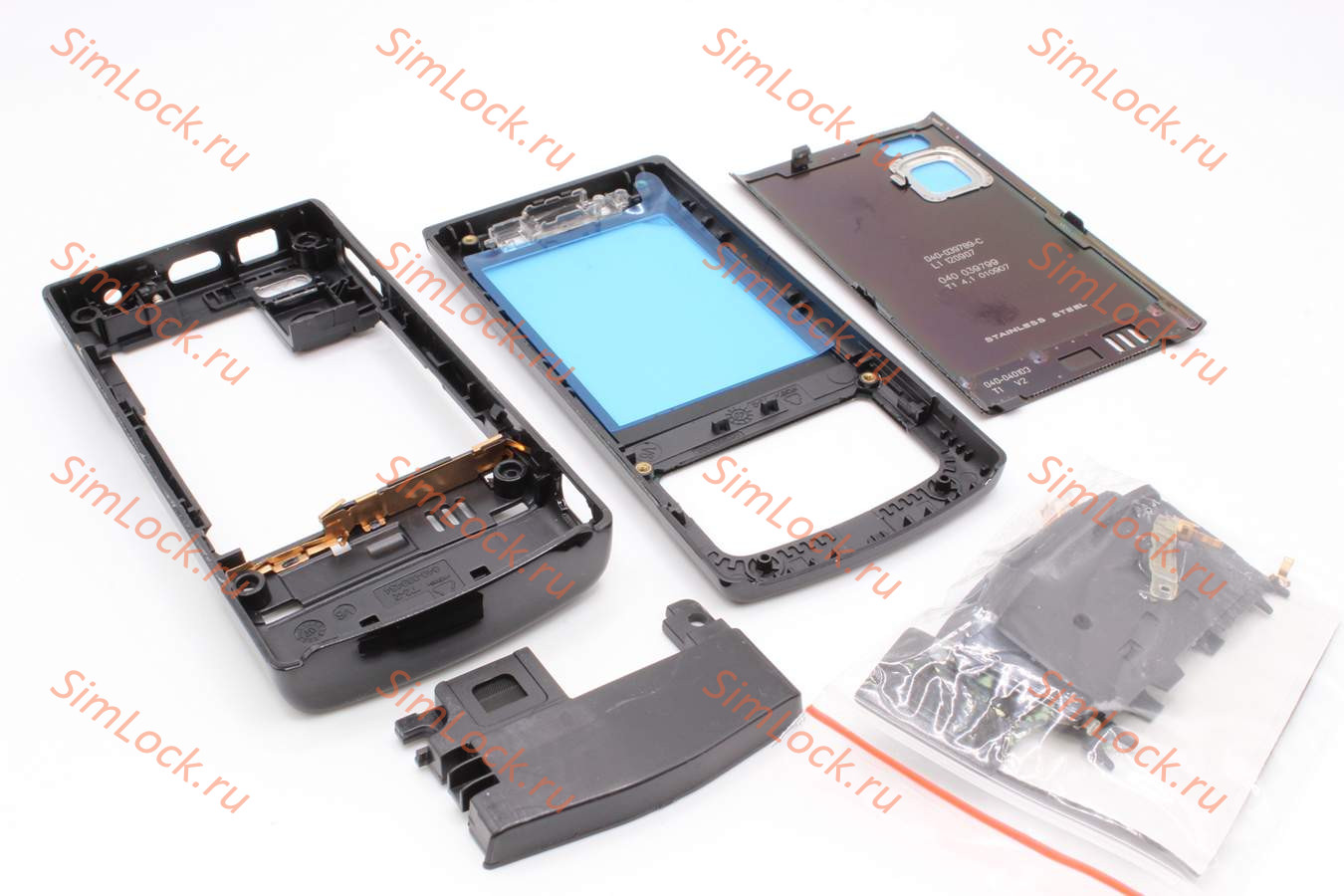 Nokia 6500 slide - корпус, цвет черный