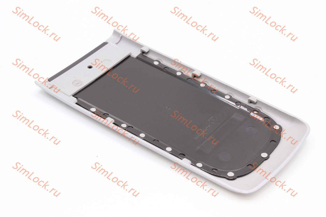 Nokia 6555 - панель АКБ, SILVER, оригинал