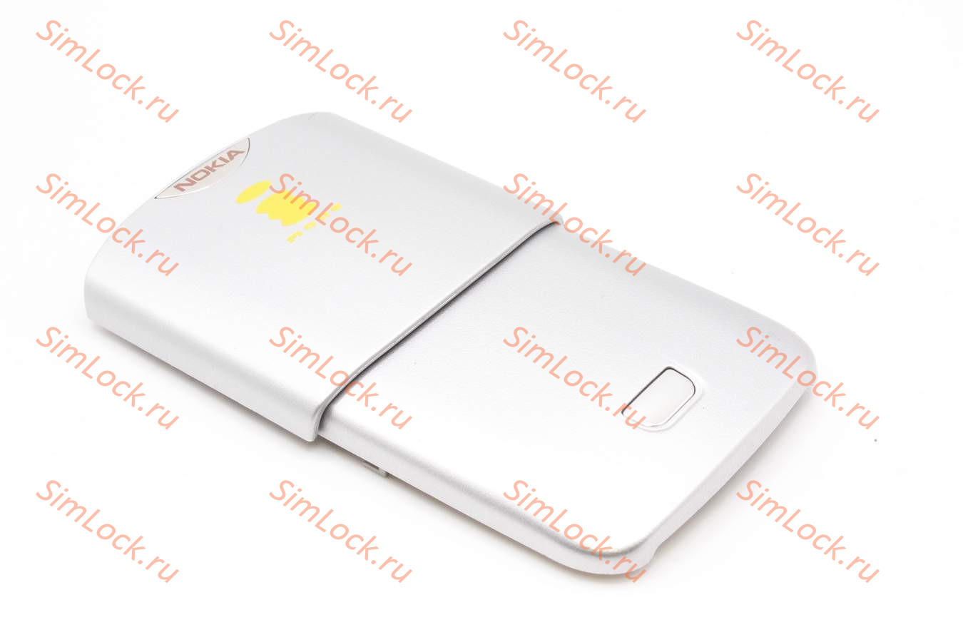 Nokia 6680 - панель АКБ, LIGHT SILVER, оригинал