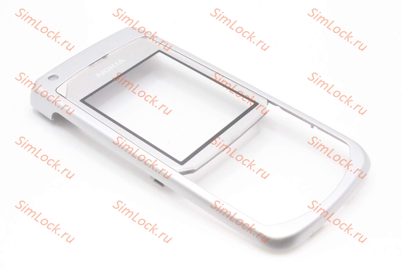 Nokia 6681 - лицевая панель, SILVER, оригинал