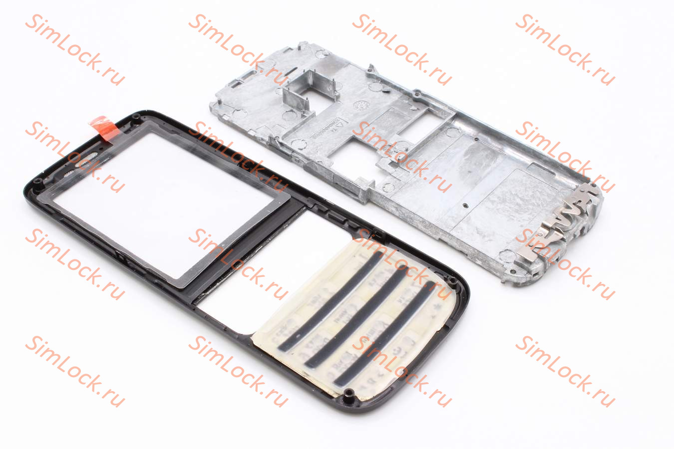 Nokia 6700 classic - корпус, цвет черный со средней частью, но без панели антенны