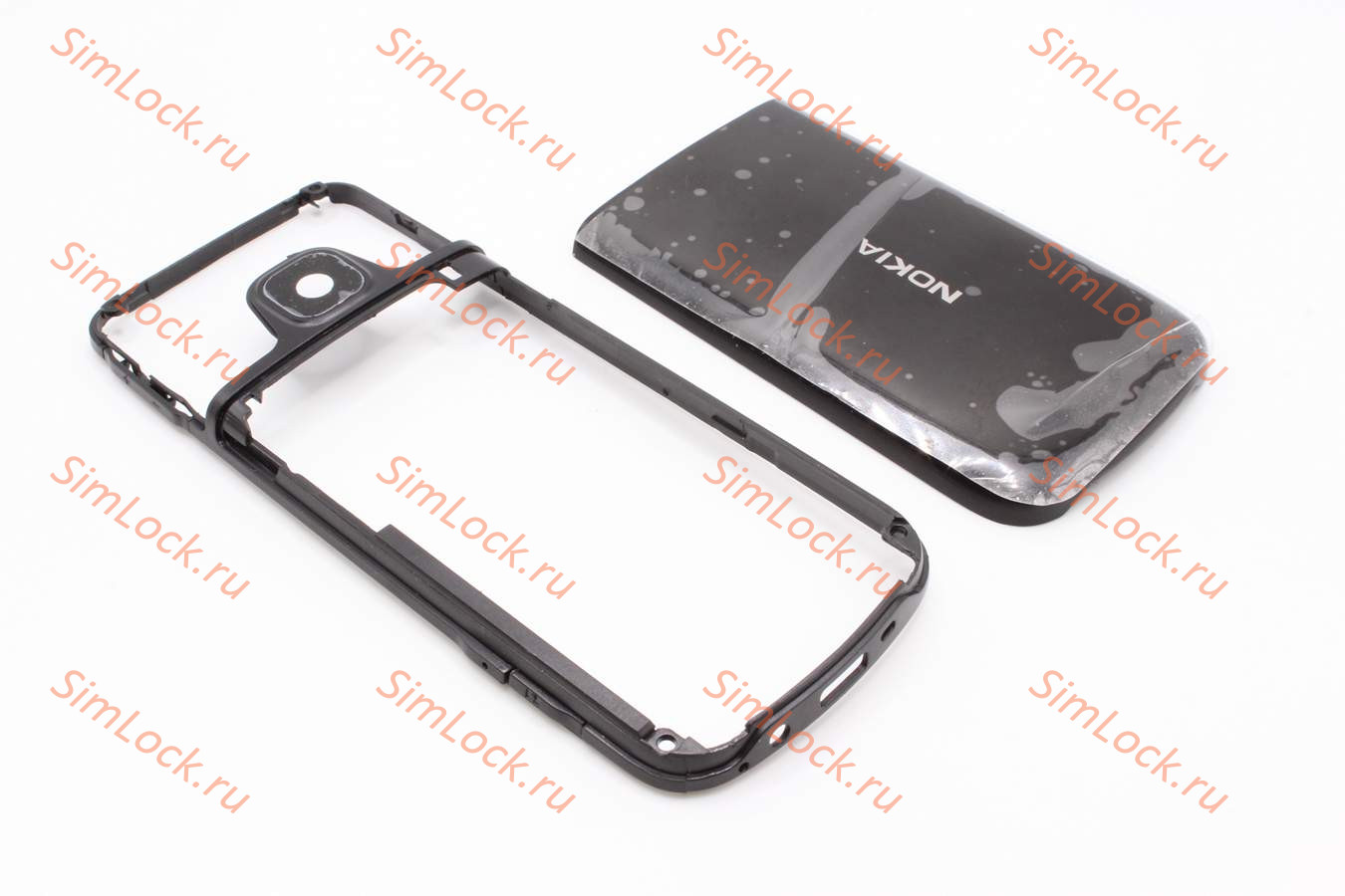 Nokia 6700 classic - корпус, цвет черный со средней частью, но без панели антенны