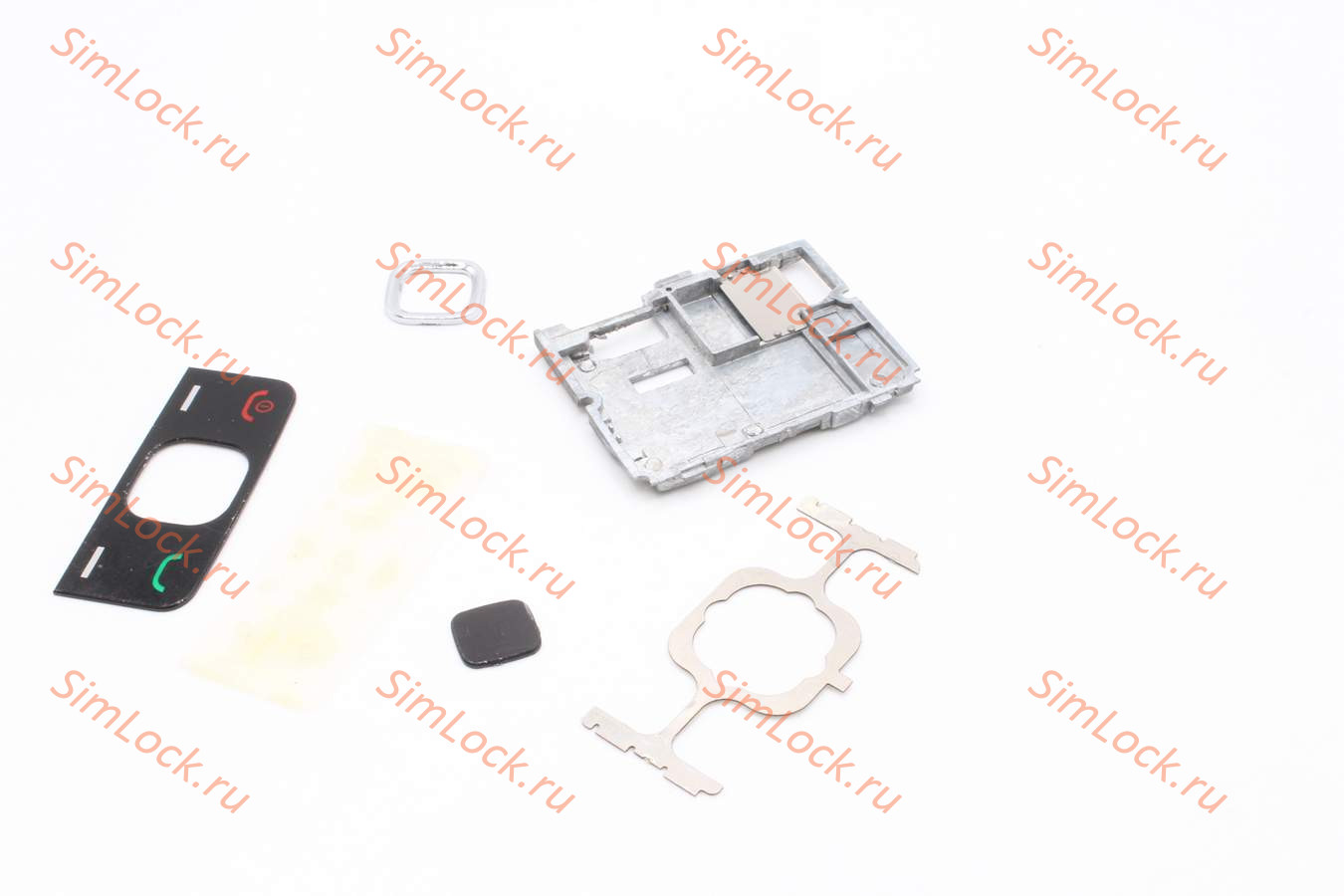 Nokia 6700 classic - корпус, цвет черный со средней частью, но без панели антенны