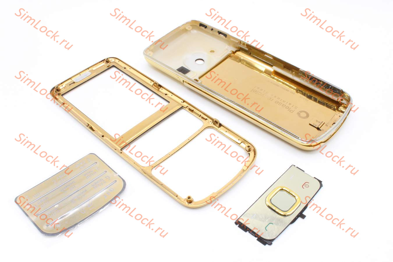 Nokia 6700 classic - корпус, цвет желтое золото