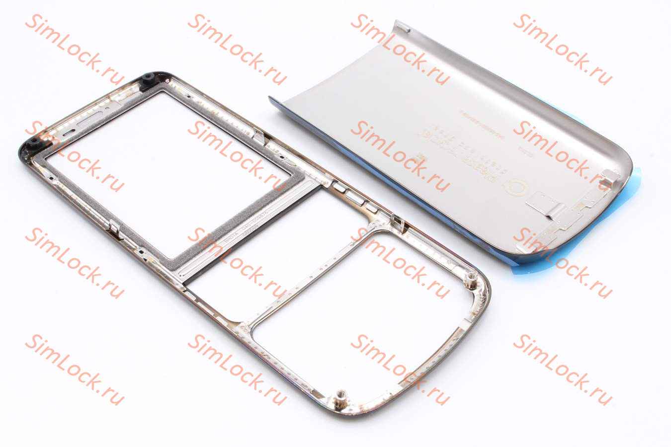 Nokia 6700 classic - лицевая панель + панель акб, цвет черный