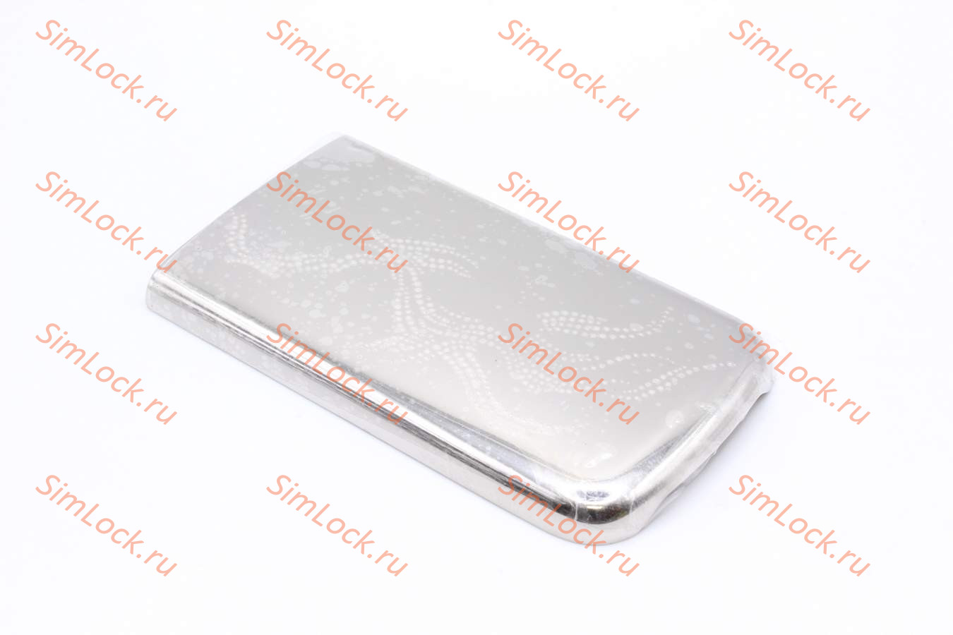 Nokia 6700 classic - панель акб, цвет хром с рисунком