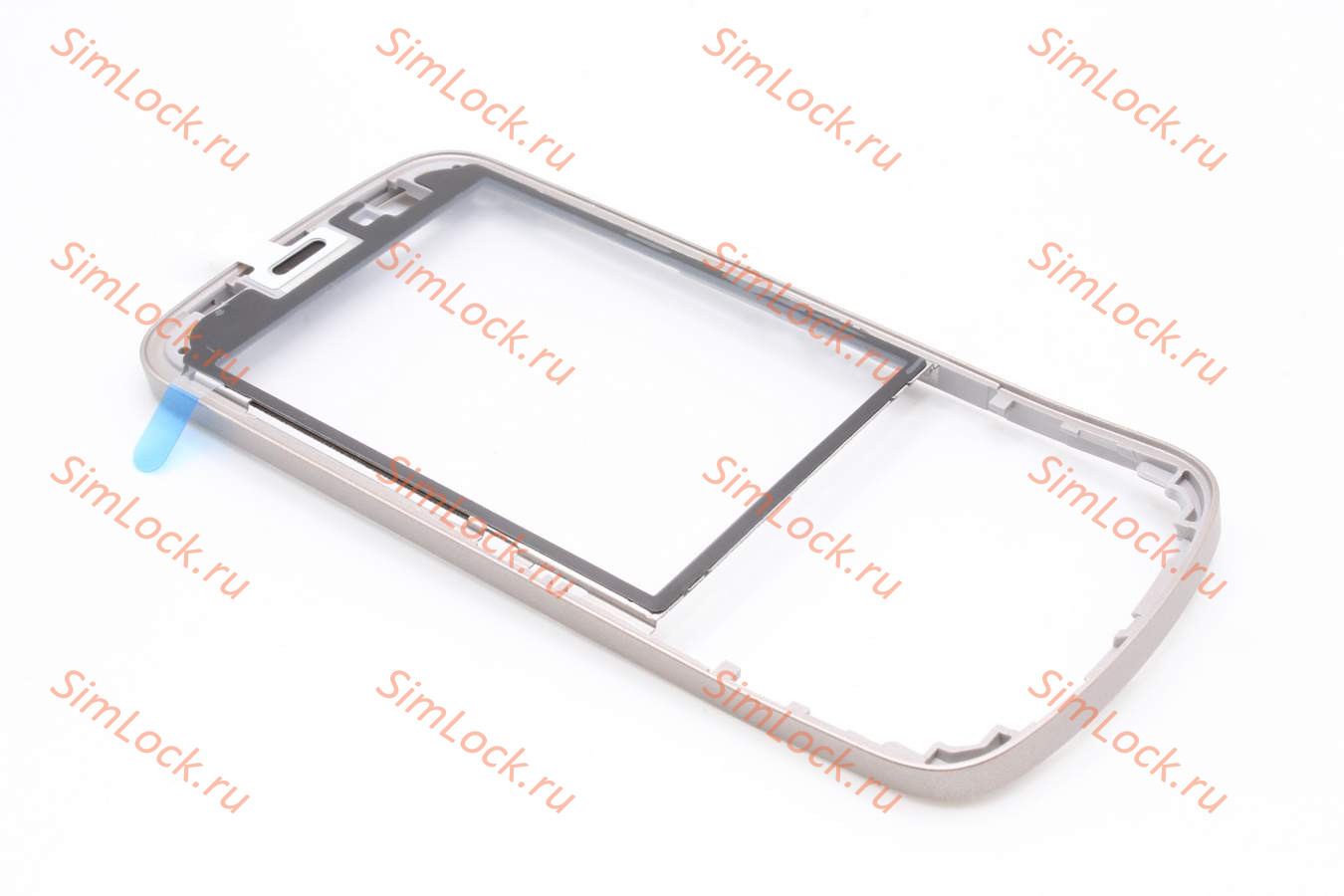 Nokia 6710 navi - лицевая панель в сборе с динамиком и рамой дисплея, без стекла, оригинал