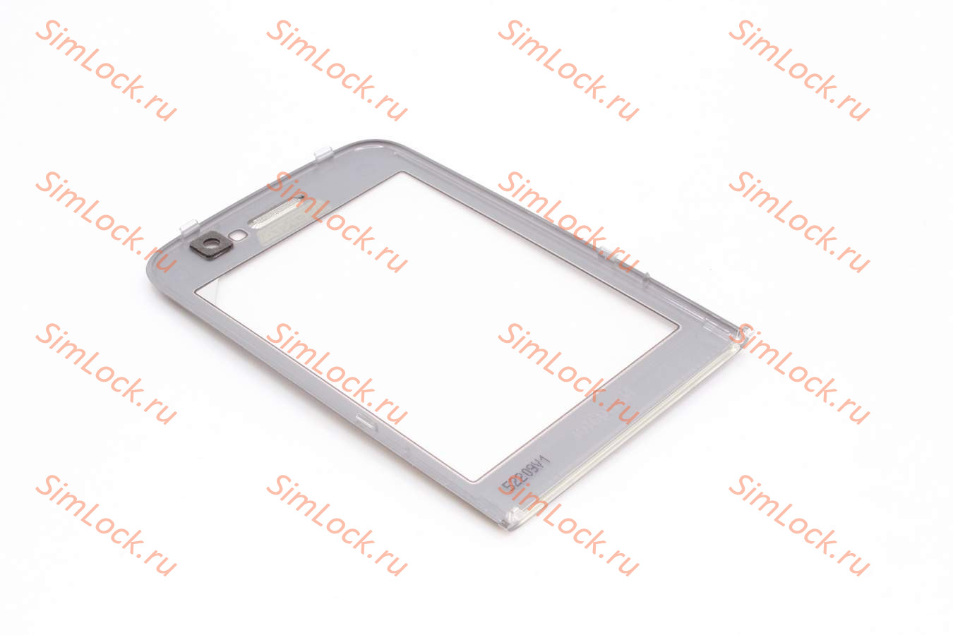 Nokia 6710 navi - рамка дисплея с защитным стеклом, BROWN, оригинал