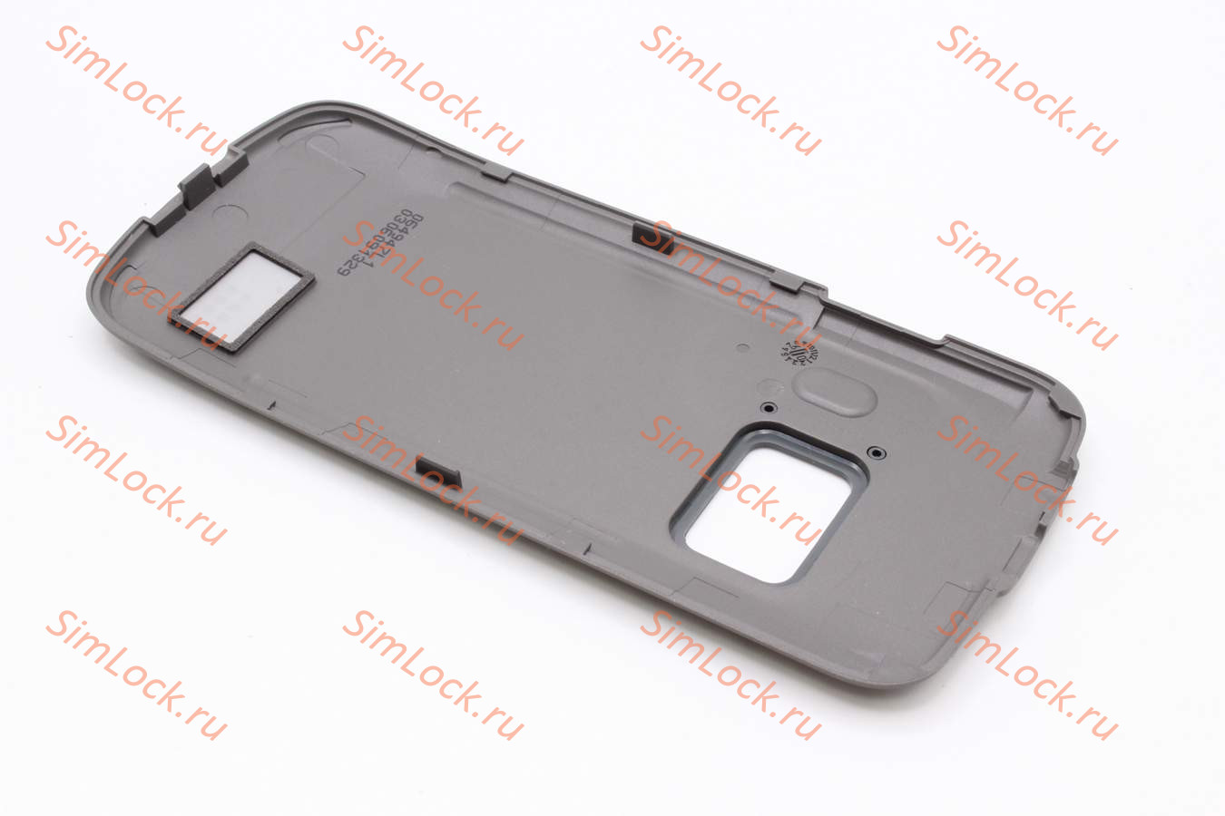 Nokia 6710 navi - панель АКБ, TITANIUM, оригинал